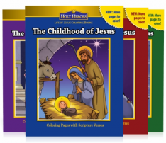 Life of Jesus Complete Coloring Pack